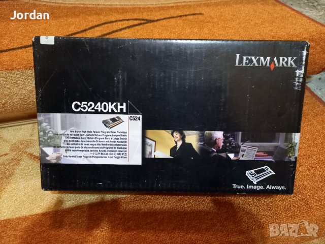 Тонер касета Lexmark Black C5240KH оригинална, снимка 1 - Консумативи за принтери - 43046844