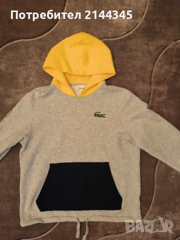 Lacoste суичър размер L, снимка 2 - Суичъри - 48305169
