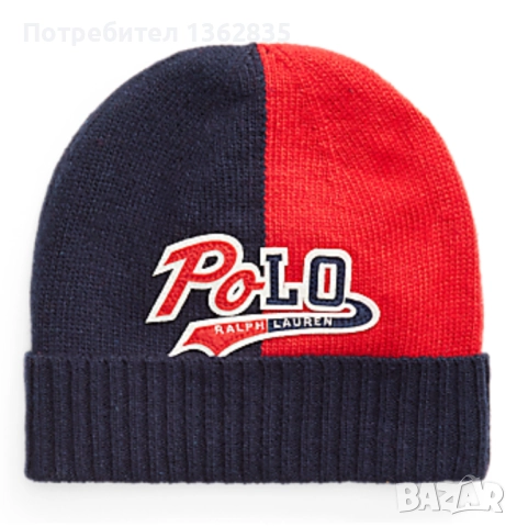 НОВА 100 % оригинална цветна зимна шапка на POLO RALPH LAUREN от САЩ