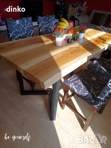 Плот за маса от дъб, масив, снимка 6 - Маси - 35256095