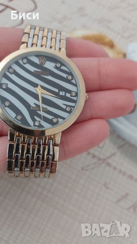 Rolex Datejust ,750/18k.gold plated-нов дамски часовник, снимка 17 - Дамски - 32424761