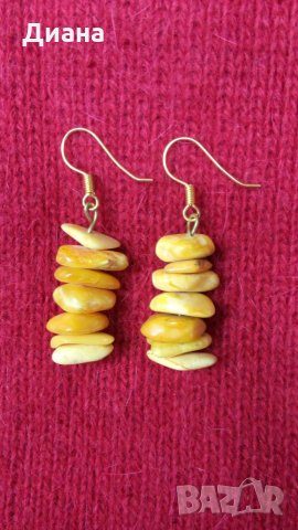 Продавам масивни гривни , обеци,медальон от естествен кехлибар, снимка 5 - Гривни - 22773361