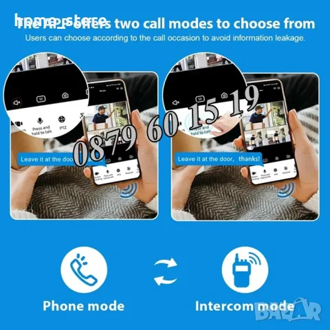 Безжична WiFi IP камера с 3 обектива 12MPx, нощно виждане, 360°, iCSee, снимка 8 - IP камери - 49693392