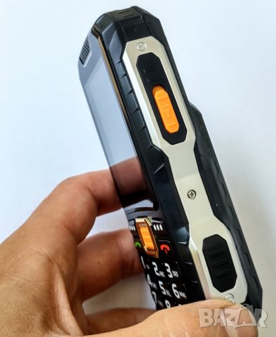 Телефон, удароустойчив, водоустойчив, телефон за стари, хора, възрастни, българско меню на български, снимка 13 - Други - 37688666