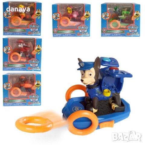 3408 Paw Patrol кученца с лодка Пес Патрул с изтрелвачка