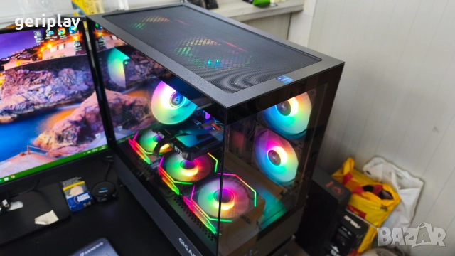 НОВ Геймърски компютър с 12/20-Ядрен Intel i7 / 12Gb Видеокарта / 32Gb RAM / SSD 1Tb / 750Watt, снимка 6 - Геймърски - 52966875