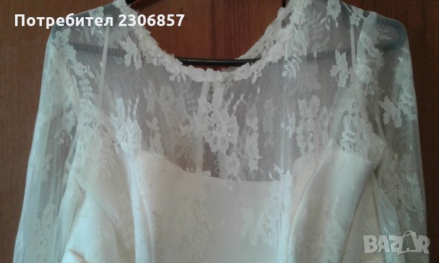 Рокля с белгийска дантела , снимка 12 - Сватбени рокли - 26938819