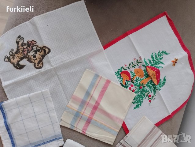 носни кърпички от едно време , снимка 3 - Декорация за дома - 43912199