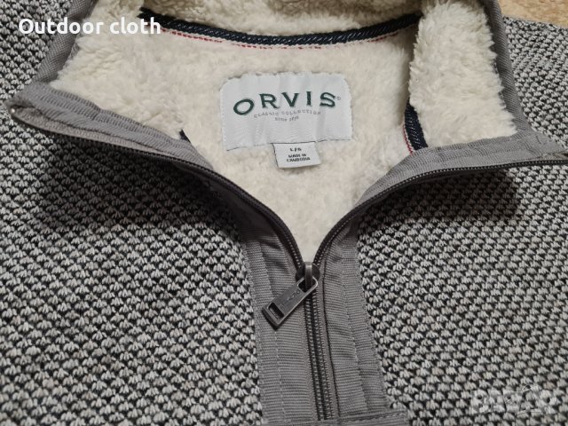 Orvis блуза пуловер лов риболов туризъм бушкрафт ски, снимка 4 - Блузи - 43914171