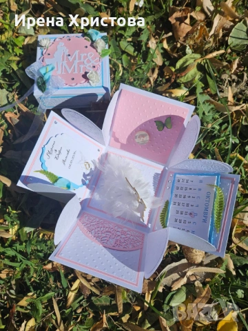 Кутия - изненада за сватба. Плик за пари, снимка 15 - Други - 53123483