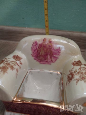 порцеланова кутия за бижута-кресло, снимка 5 - Антикварни и старинни предмети - 43104188