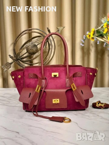 Дамски Кожени Чанти ✨ Balenciaga , снимка 3 - Чанти - 50819848