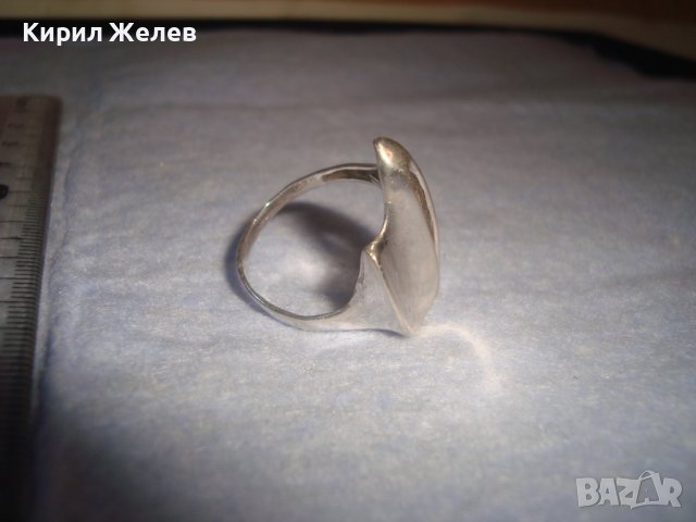 СТИЛЕН ЕЛЕГАНТЕН ФЕШЪН АРТ СРЕБЪРЕН ПРЪСТЕН СРЕБРО 925 ДИЗАЙНЕРСКИ МНОГО КРАСИВ 32438, снимка 11 - Пръстени - 38323628