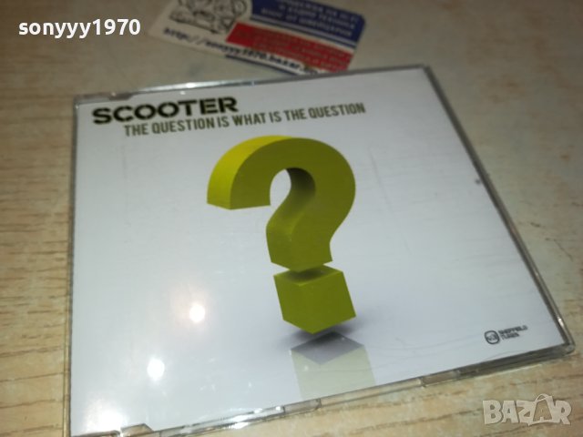 SCOOTER CD-ВНОС GERMANY 2211231741, снимка 1 - CD дискове - 43104183