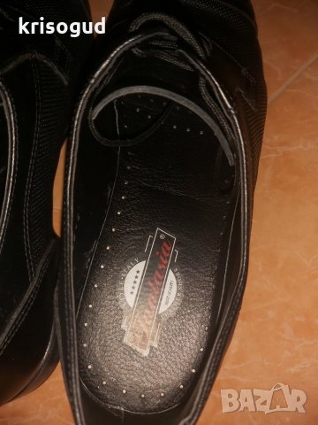 Елегантни мъжки обувки от естествена кожа Fantasia (Megias) №41 27,5см, снимка 6 - Официални обувки - 28504621