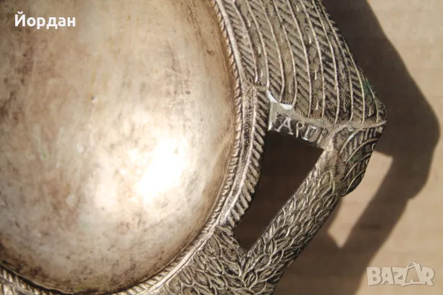 Сребърен ритуален предмет, снимка 7 - Други ценни предмети - 49546887
