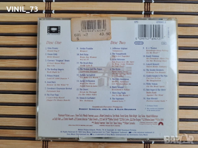 Forrest Gump - The Soundtrack, снимка 4 - CD дискове - 50457674