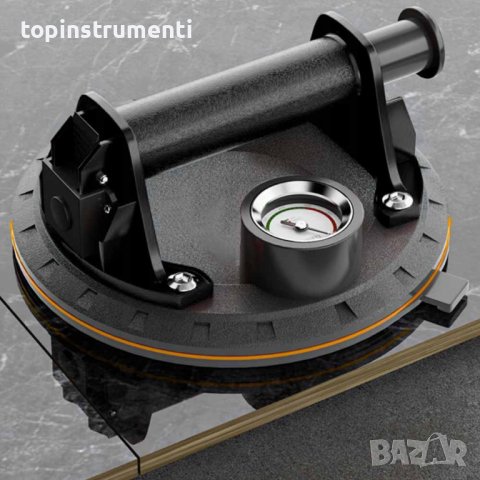 Вакуум Вендуза с манометър, за плочки, гранитогрес, стъкла 20см. BIGSTREN, снимка 5 - Други инструменти - 43448447