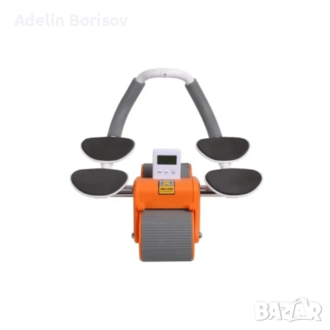 Тренировъчно колело с лакътни подложки за упражнения за коремните мускули, снимка 5 - Фитнес уреди - 53467817