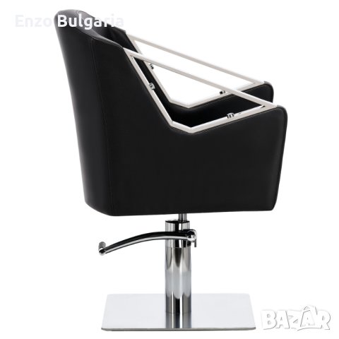 Фризьорски комплект Lars 2x хидравлични въртящи се фризьорски стола с керамична купа FJ-83034-BL ZES, снимка 9 - Друго оборудване - 43862414