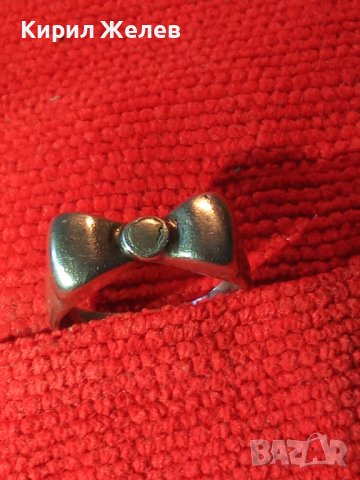 СТАР РЕТРО ВИНТИДЖ СРЕБЪРЕН ПРЪСТЕН ВИСОКА ПРОБА СРЕБРО РЪЧНА ИЗРАБОТКА СТИЛЕН КРАСИВ 28723, снимка 2 - Пръстени - 37277529