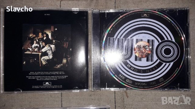 Компакт дискове на - The Who/ Who's Next/ Who Are You/ Tommy, снимка 2 - CD дискове - 43051890