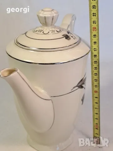 стар чехословашки порцеланов чайник RGS  21/3, снимка 7 - Декорация за дома - 49175855