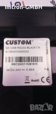 Принтер Q3X CUSTOM  USB интерфейс  80 мм, снимка 5 - Принтери, копири, скенери - 37141654