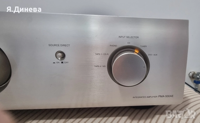 Усилвател Denon PA-500AE , снимка 3 - Ресийвъри, усилватели, смесителни пултове - 52180372