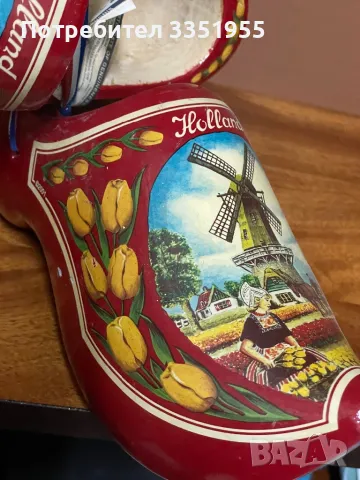 Дървени Обувки Холандия 1997, снимка 9 - Декорация за дома - 48480995