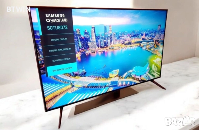 Телевизор - Samsung 50 ИНЧА - Smart - 4K - Ultra - HD - LED ! , снимка 3 - Телевизори - 52241206