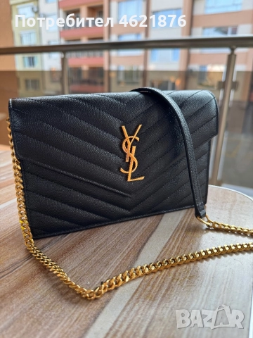 ‼️Спешно ‼️ Оригинална дамска чанта Yves Saint Laurent, снимка 5 - Чанти - 52517466