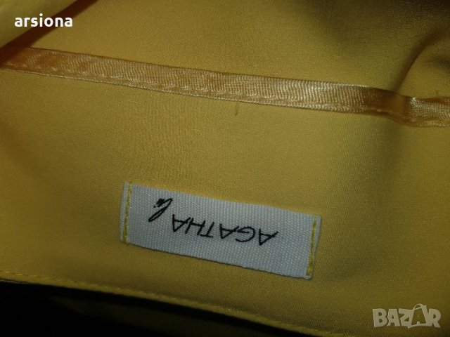 Жълта елегантна пола, снимка 3 - Поли - 33577167