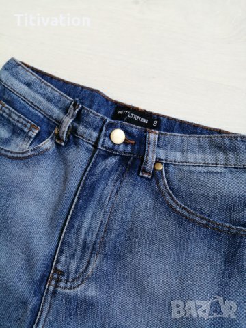 Дънкови панталонки , снимка 4 - Къси панталони и бермуди - 28663216