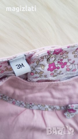 Рокля боди 3 месеца, снимка 2 - Бебешки рокли - 32880497