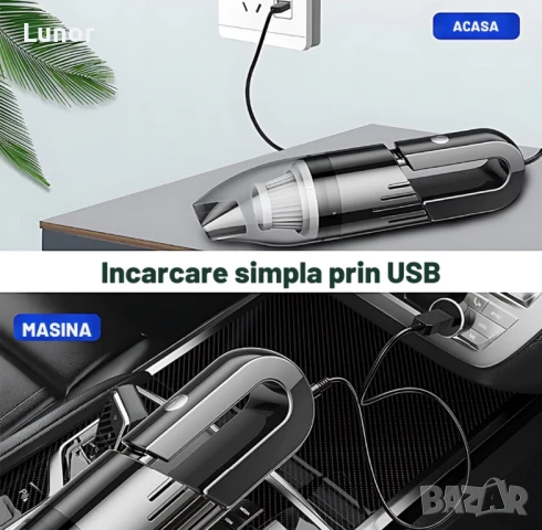 Ръчна прахосмукачка , снимка 4 - Прахосмукачки - 51062447