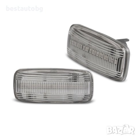 Тунинг диодни мигачи за Jeep Wrangler (2006-2018) Бели, снимка 3 - Аксесоари и консумативи - 43515697