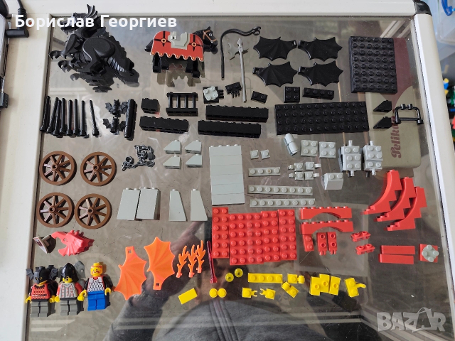 Лего 6047 Lego fright knights traitor transport 1997 г