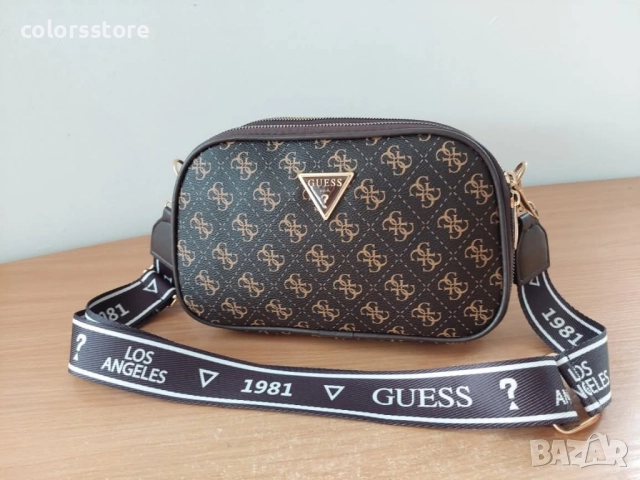 Кафява чанта Guess/SG72n, снимка 5 - Чанти - 51931937