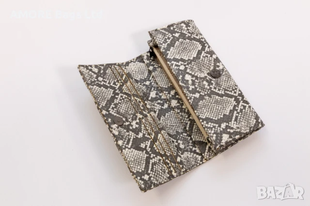 Дамски портфейл AMORE Ginevra - Black, снимка 4 - Портфейли, портмонета - 50657176