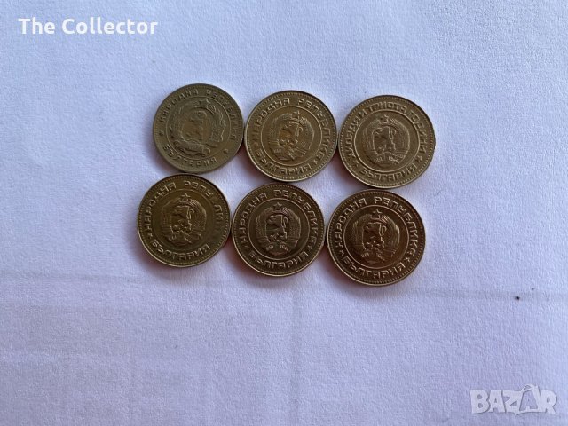 10 стотинки 1962,1974,1981,1988,1989,1990, снимка 2 - Нумизматика и бонистика - 33633577