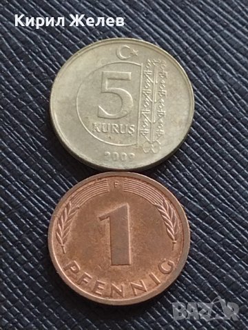 Лот монети от цял свят 10 броя ПФЕНИНГИ BUNDES REPUBLIC DEUTSCHLAND за КОЛЕКЦИОНЕРИ 25255, снимка 2 - Нумизматика и бонистика - 43558850