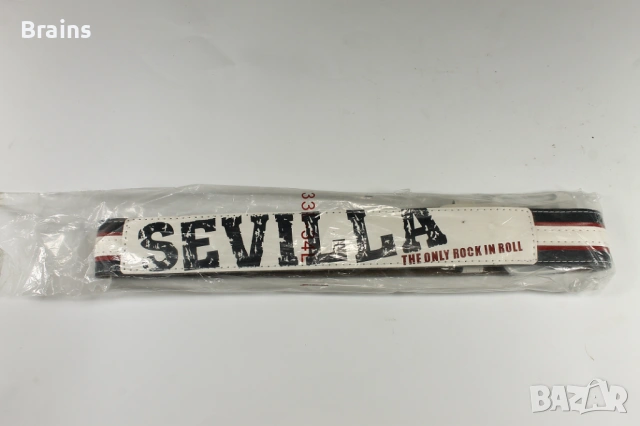 SEVILLA The Only Rock In Roll Кожен Колан Размер L, снимка 5 - Колани - 53603941