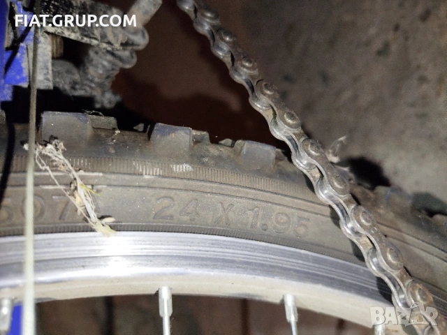 Детско-Юношески Interbaik Domino 24цола 18скорости цена 40евро , снимка 4 - Велосипеди - 53125420