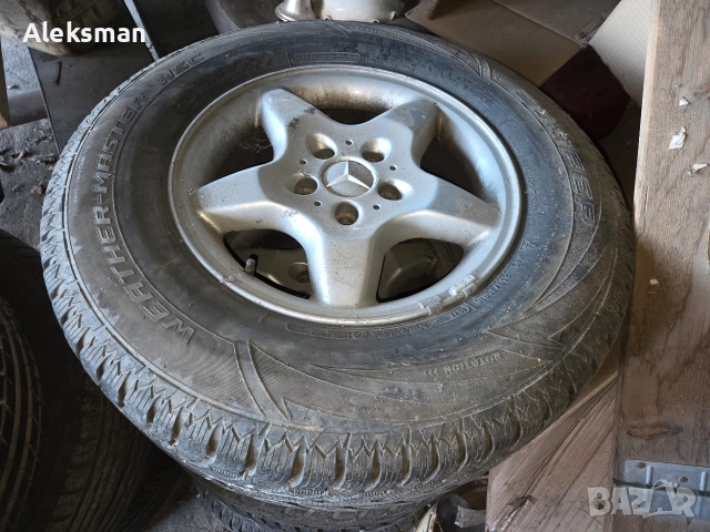 245/70/16 Зимни гуми с джанти за Мерцедес МЛ