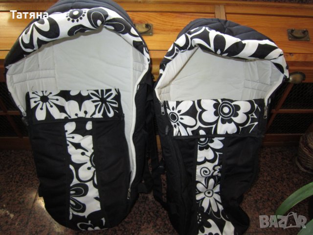 Кошове / 3 в едно/ за пренасяне на бебе;/шише; чаша;капчета на ВИНТ за буркан с отвор/;стопери, снимка 4 - Прибори, съдове, шишета и биберони - 35555952