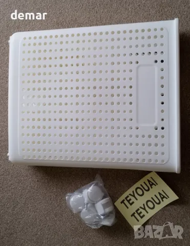 TEYOUAI 67 л Пластмасов сгъваем кош за пране, с дръжки и колела, снимка 9 - Други стоки за дома - 49513871