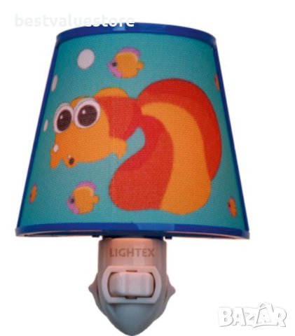 Нощна LED Лампа За Контакт E14, снимка 1 - Настолни лампи - 43535283
