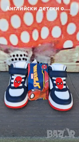 Английски детски кецове-Spiderman, снимка 6 - Детски обувки - 49745954