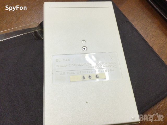 Ретро соларен калкулатор Sharp, снимка 3 - Антикварни и старинни предмети - 43990486